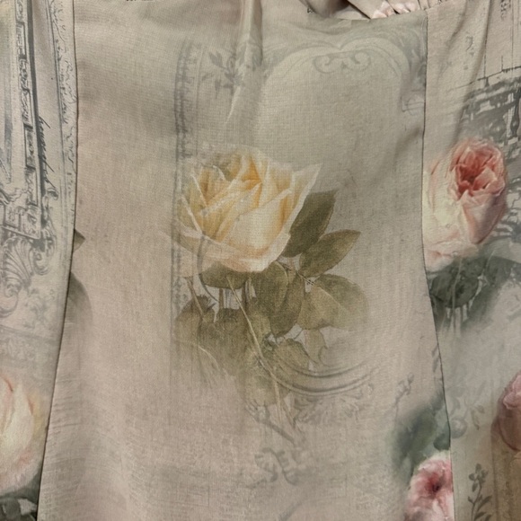 House of CB Floral Mini Dress - Cream and Pink - Picture 3 of 8